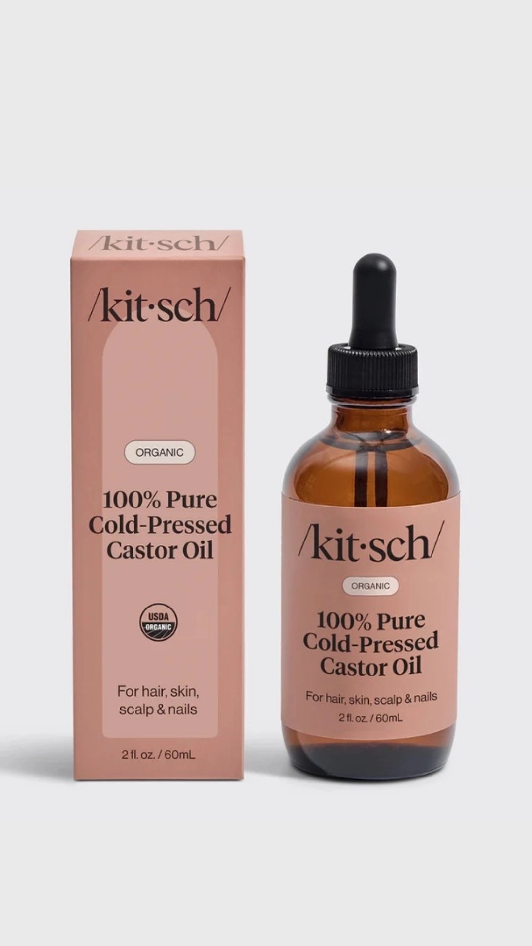 100% CASTOR OIL - 2OZ | KITSCH