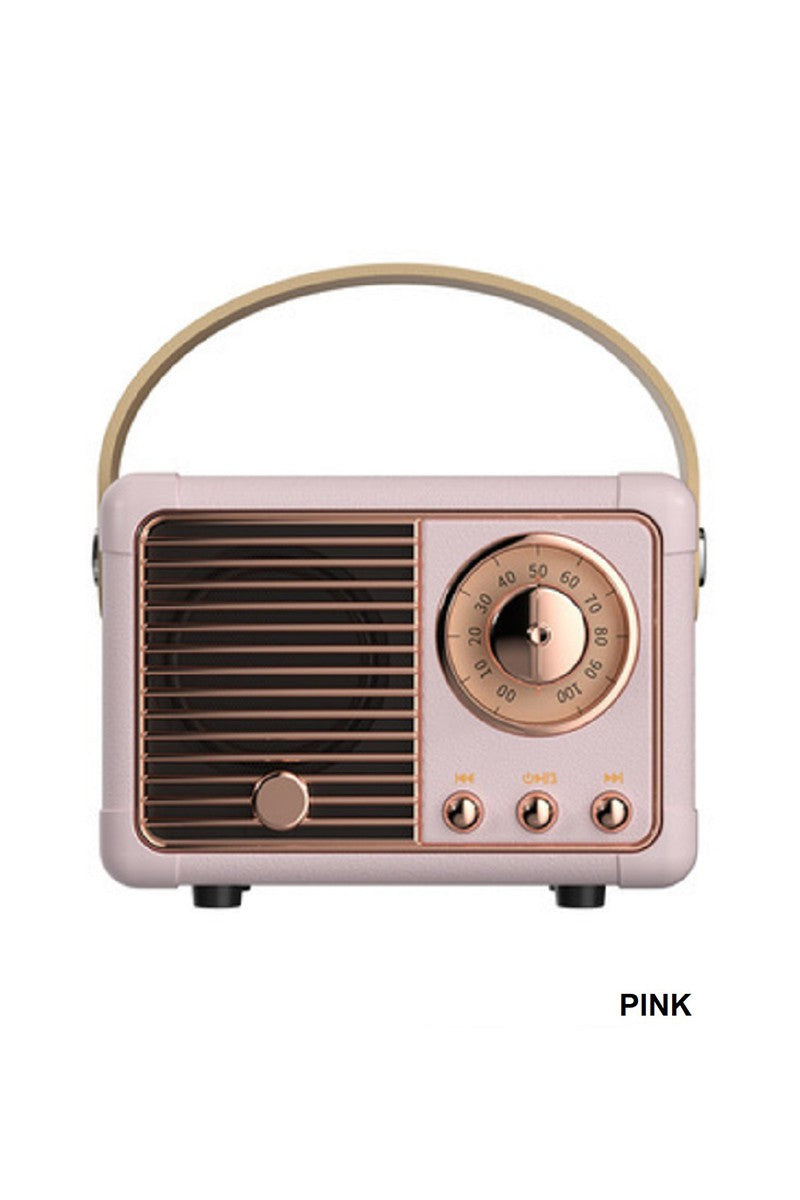 NEW RETRO MINI BLUETOOTH SPEAKER
