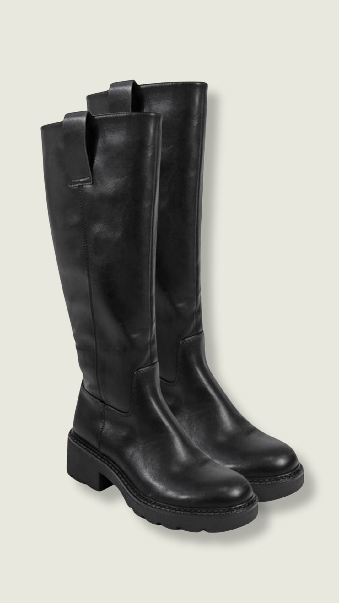 LINDSEY MID CALF BOOT (BLACK)