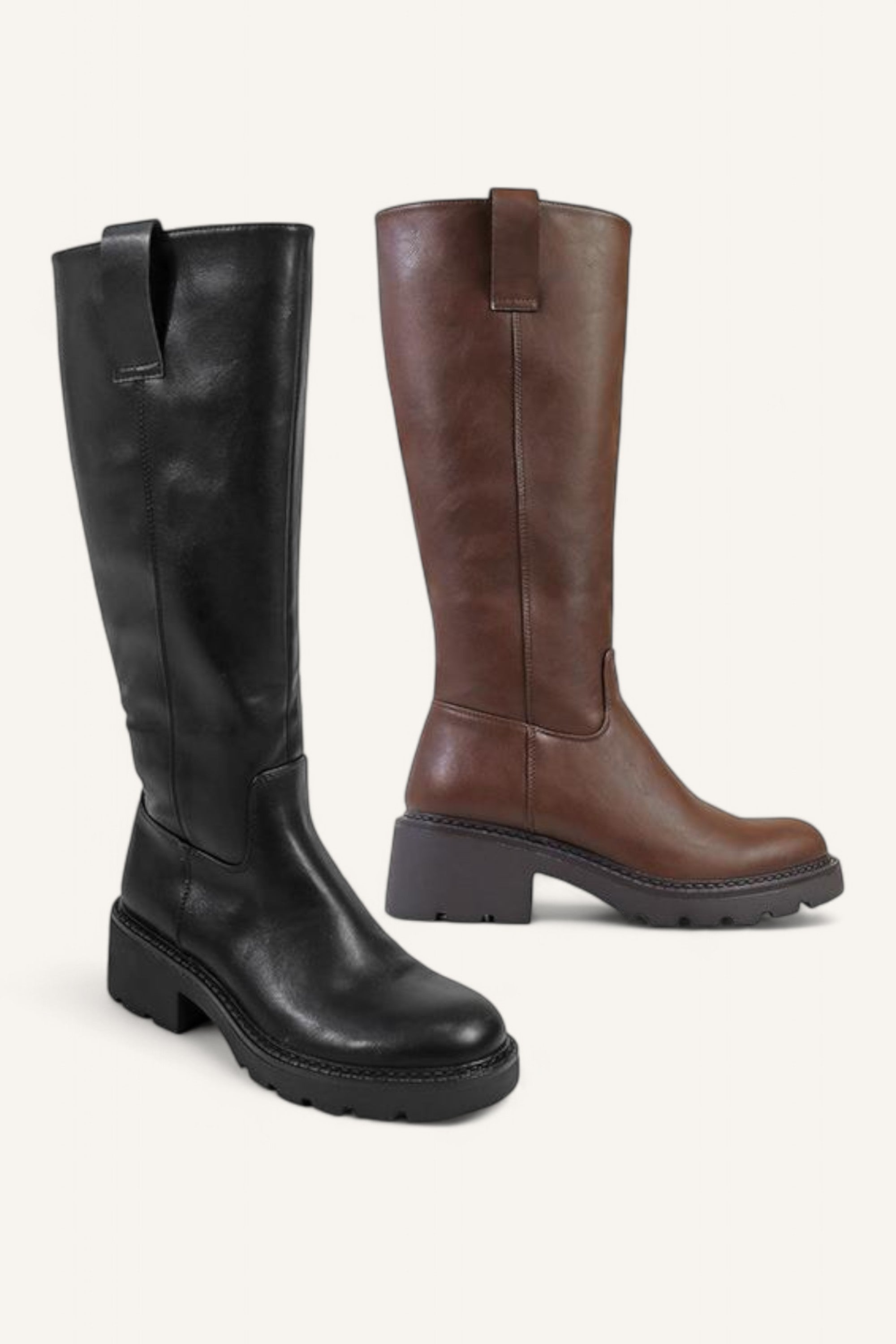 LINDSEY MID CALF BOOT (BLACK)