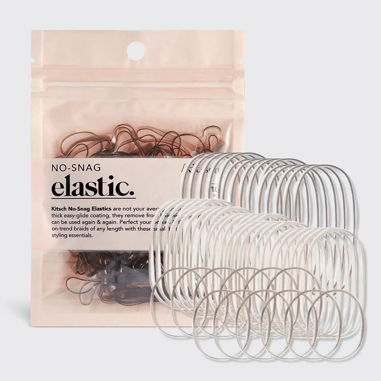 NO-SNAG ELASTICS 100 PC | KITSCH