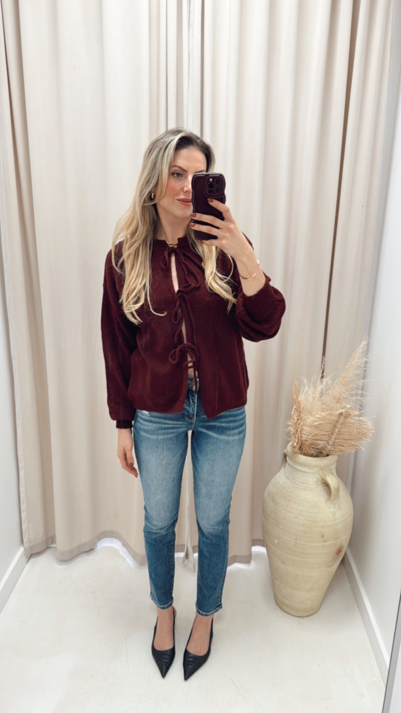 MARY PINCH SKINNY JEANS (RISEN)