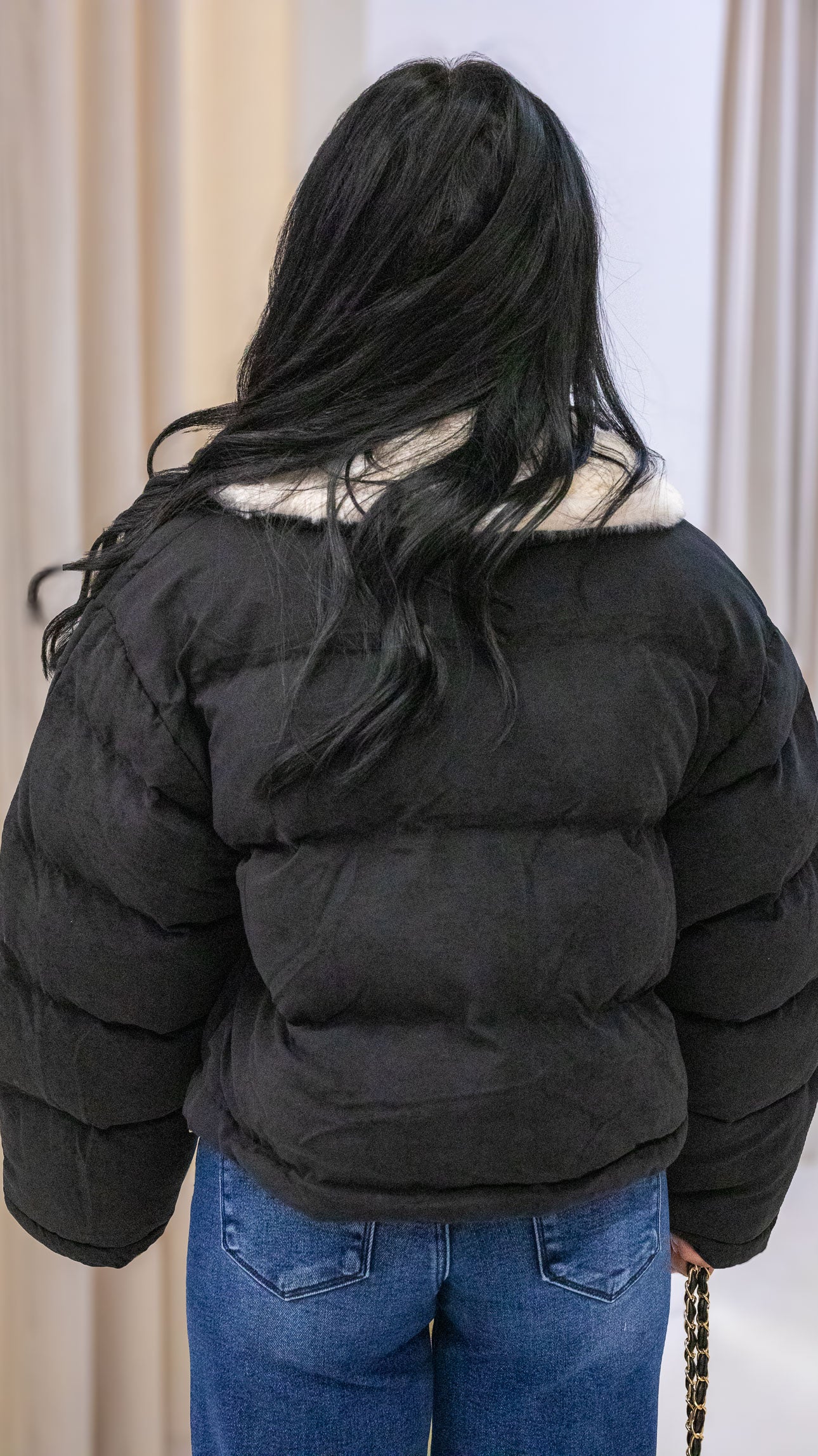 MONICA PUFFER COAT (BLACK)