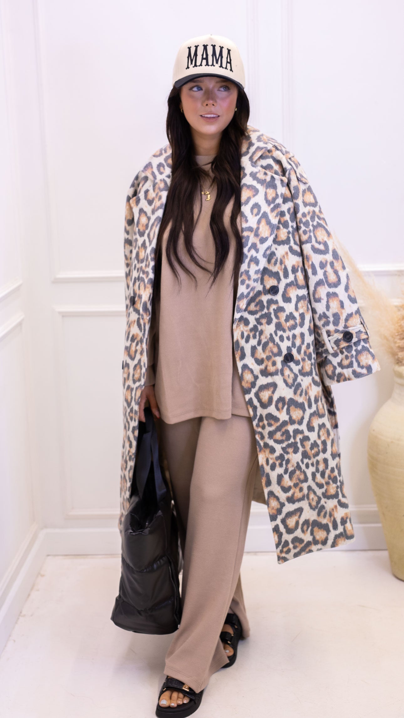 TORIN LEOPARD COAT