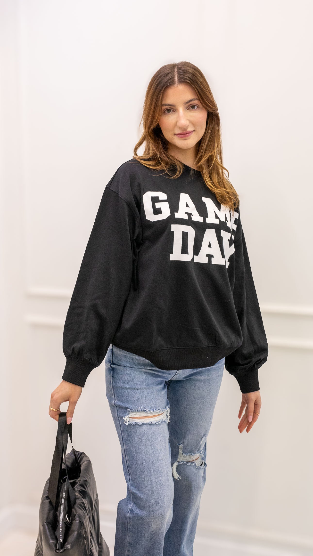 GAMEDAY SWEATSHIRT (BLACK)