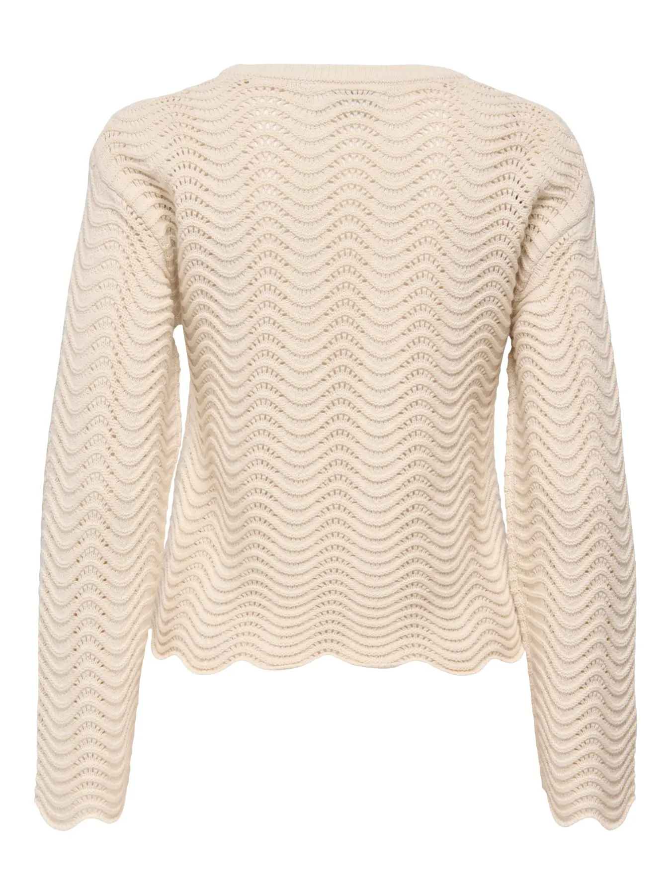 LASA LS WAVE STRUCTURE O-NECK CC KNT | ONLY