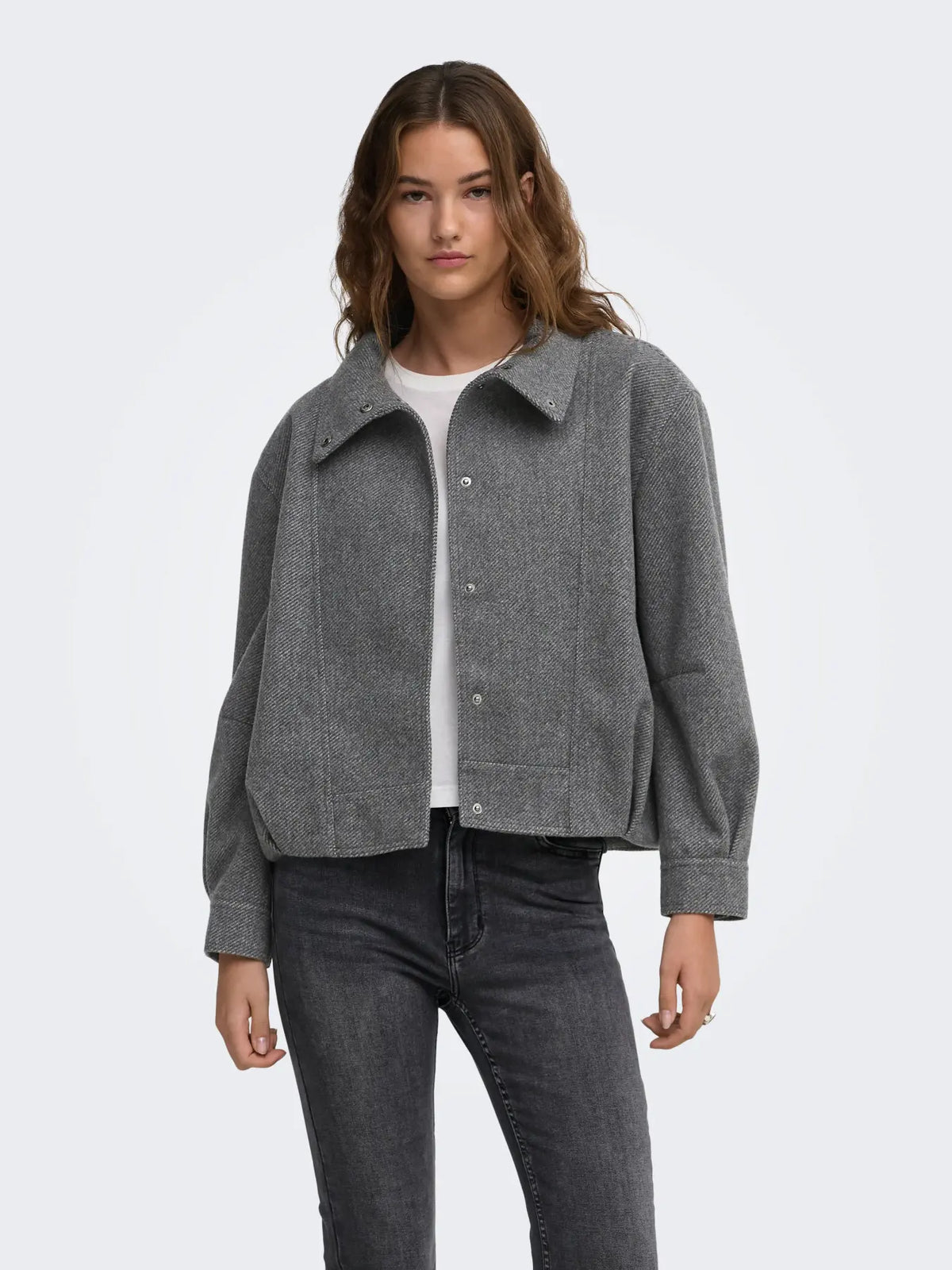 LASTA HIGH COLLAR BOMBER JACKET | ONLY