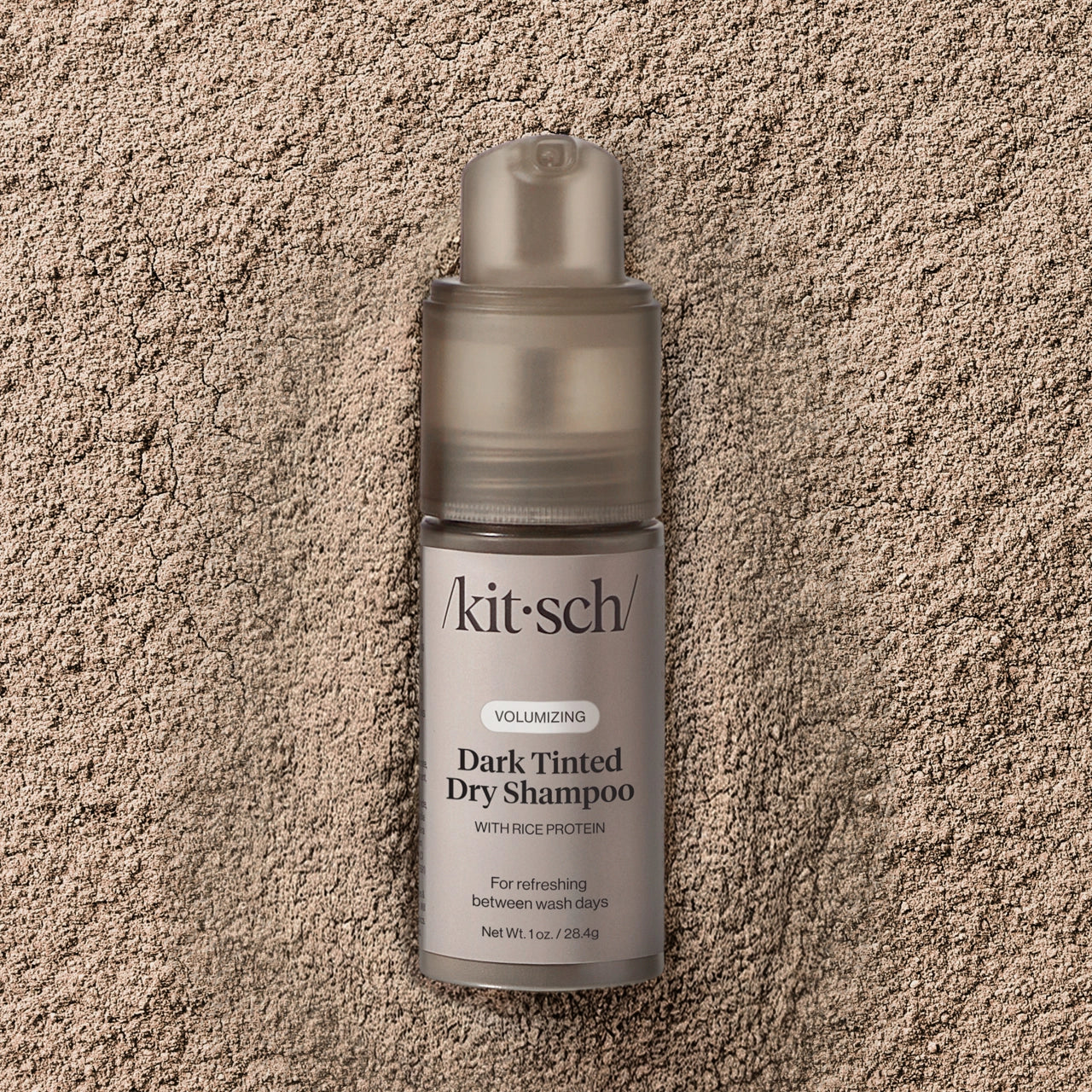 VOLUMIZING RICE PROTEIN DRY SHAMPOO - DARK TINTED | KITSCH