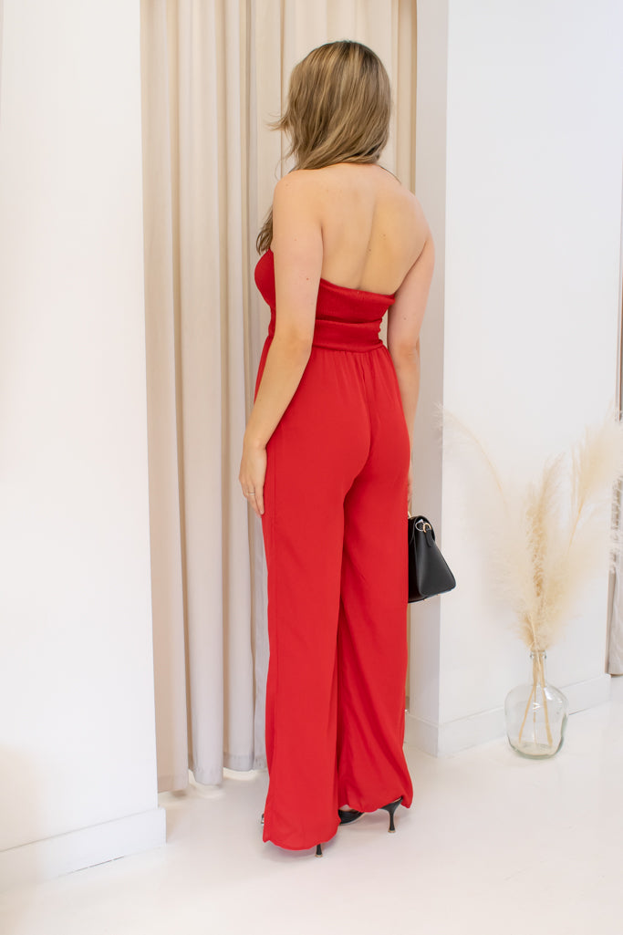 NEW MAKAYLA JUMPSUIT (RED)