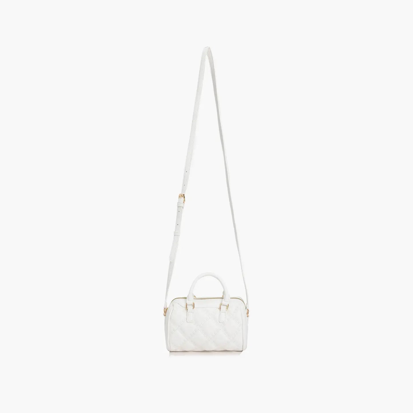 NEW QUILTED MINI CROSSBODY ( WHITE )