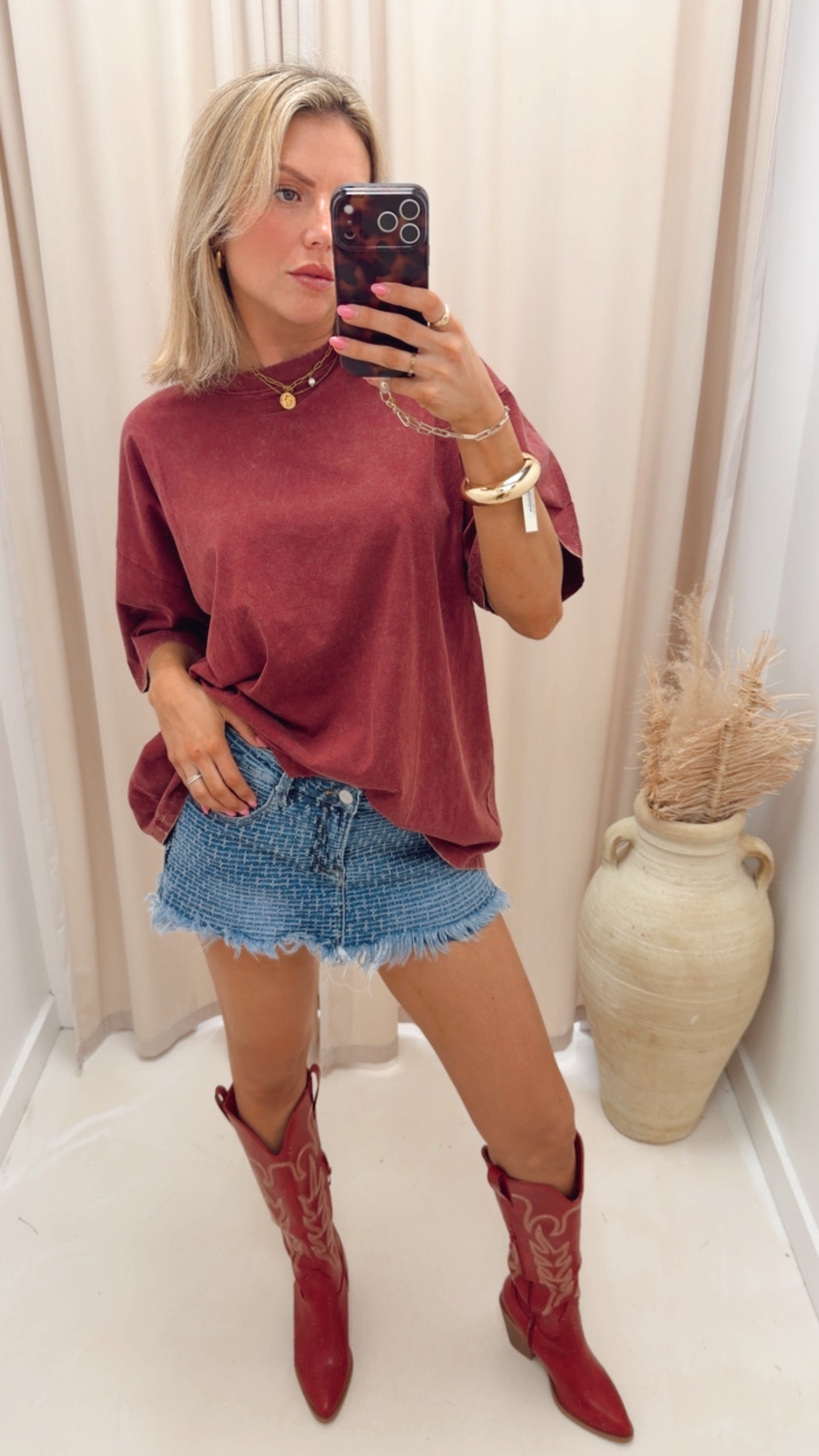 LOW RISE MESS SKORT