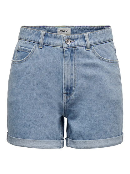 ONLVEGA HW MOM DNM SHORTS NOOS | ONLY