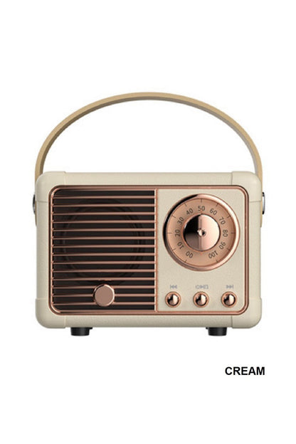 NEW RETRO MINI BLUETOOTH SPEAKER