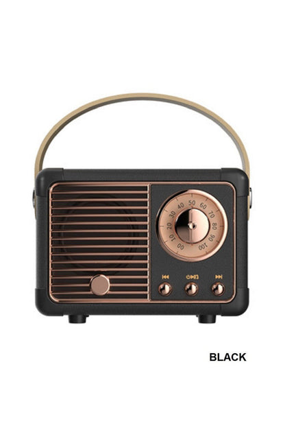 NEW RETRO MINI BLUETOOTH SPEAKER