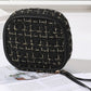 NEW MINI CHANEL QUILTED COSMETIC TRAVEL BAG (BLACK)