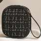 NEW MINI CHANEL QUILTED COSMETIC TRAVEL BAG (BLACK)