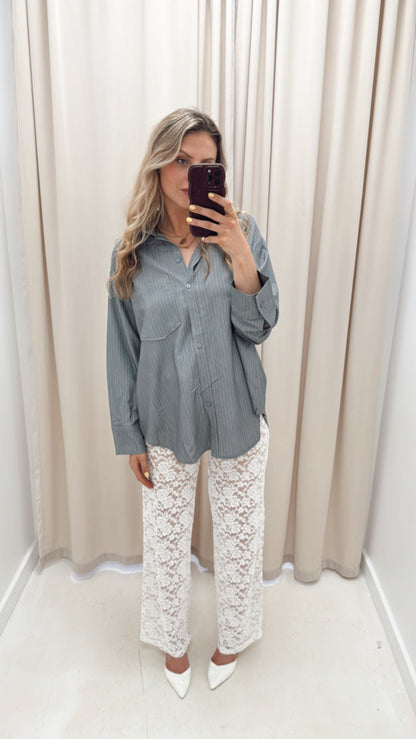 NEW PORTIA LACE PANT (WHITE)