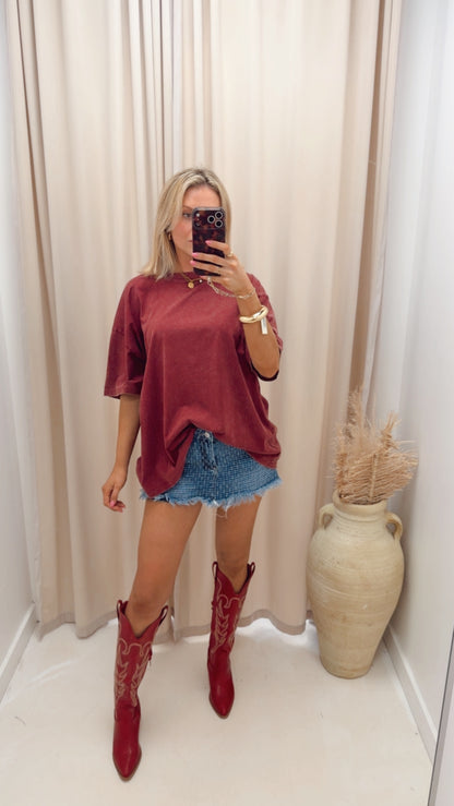 LOW RISE MESS SKORT