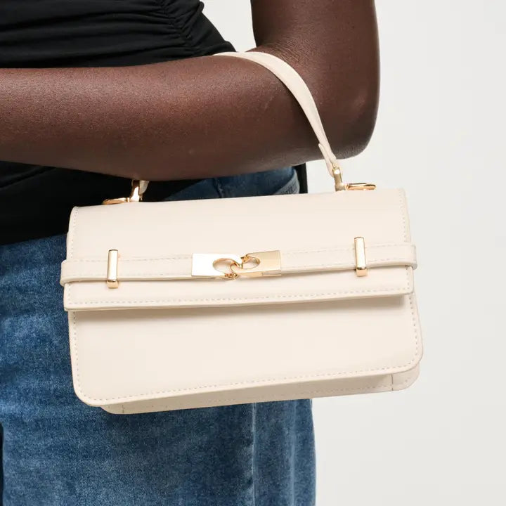 LILY CROSS-BODY BAG (OATMILK)