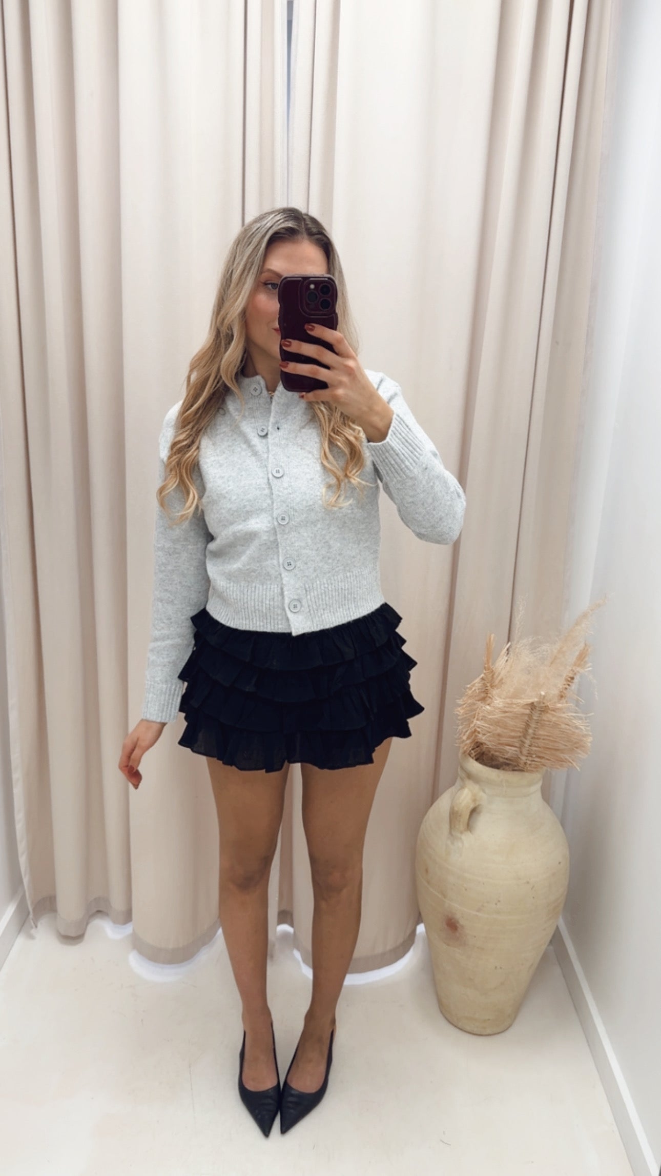 EVERYDAY CARDIGAN (LIGHT GREY)