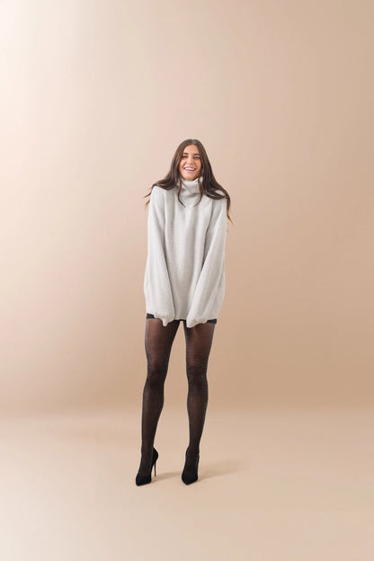 PREMIUM SHEER CONTOUR TIGHTS (DIAMOND SHIMMER) | MADE IN ITALY | THREADS