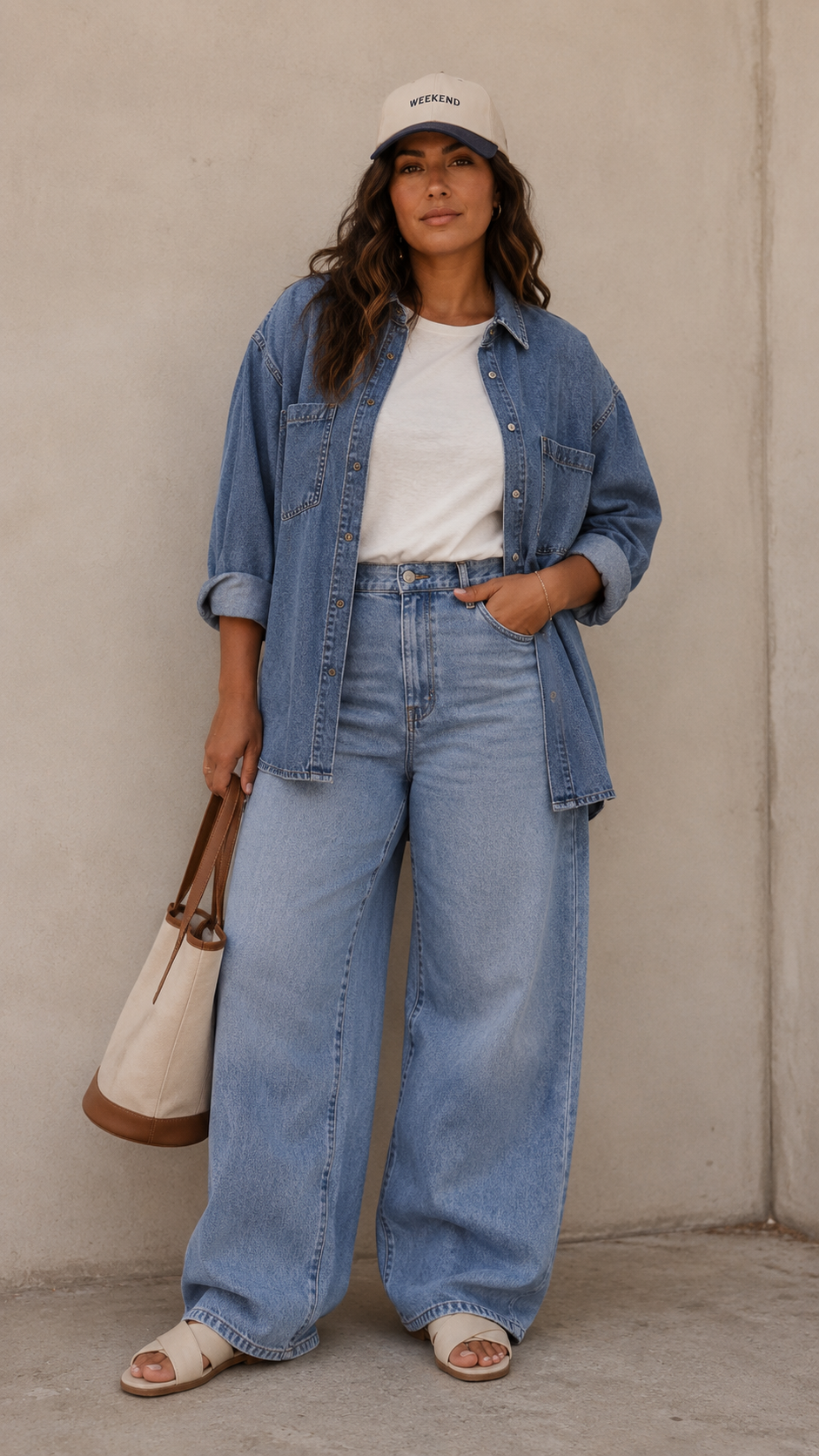 WASHED CHAMBRAY BUTTON DOWN LONG SLEEVE SHIRT (CHAMBRAY)