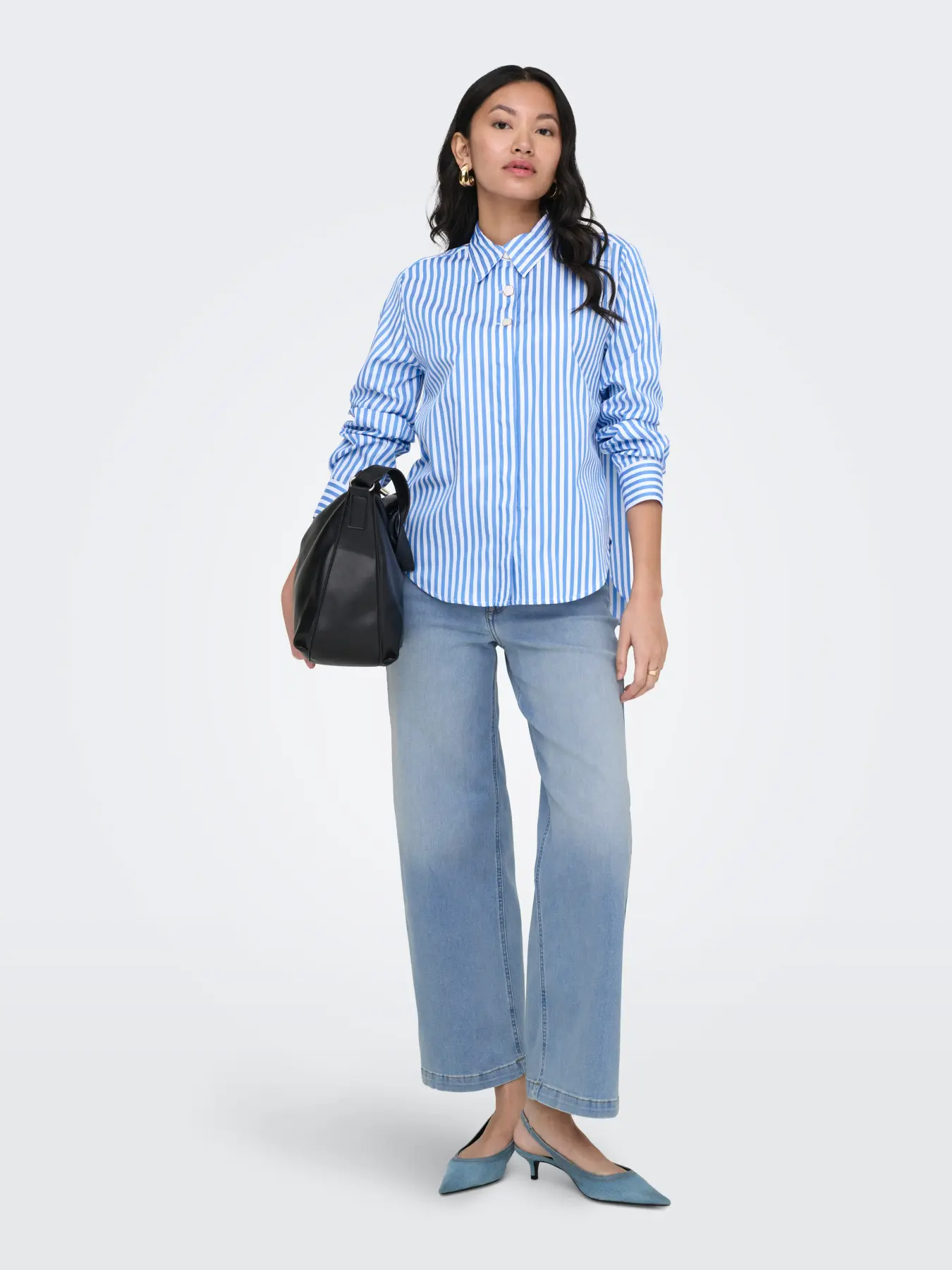 ONLMADISON BLUSH HW CP WD DNM CRO371NOOS | ONLY