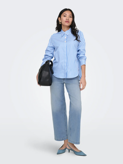ONLMADISON BLUSH HW CP WD DNM CRO371NOOS | ONLY