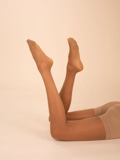 PREMIUM SHEERCONTOUR TIGHTS |TAN| MADE IN ITALY | THREADS