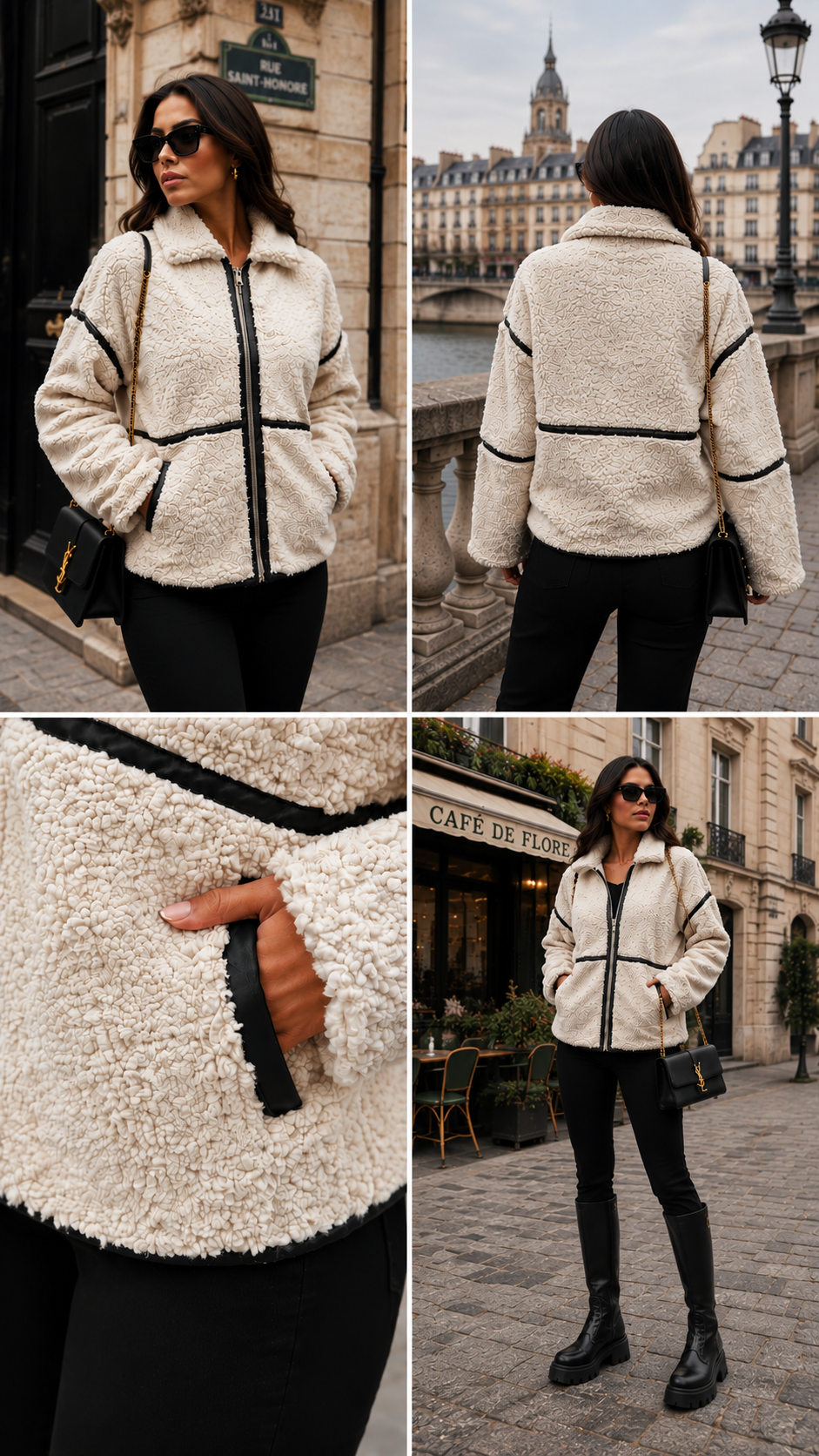 PARIS TEDDY JACKET (ONLY)