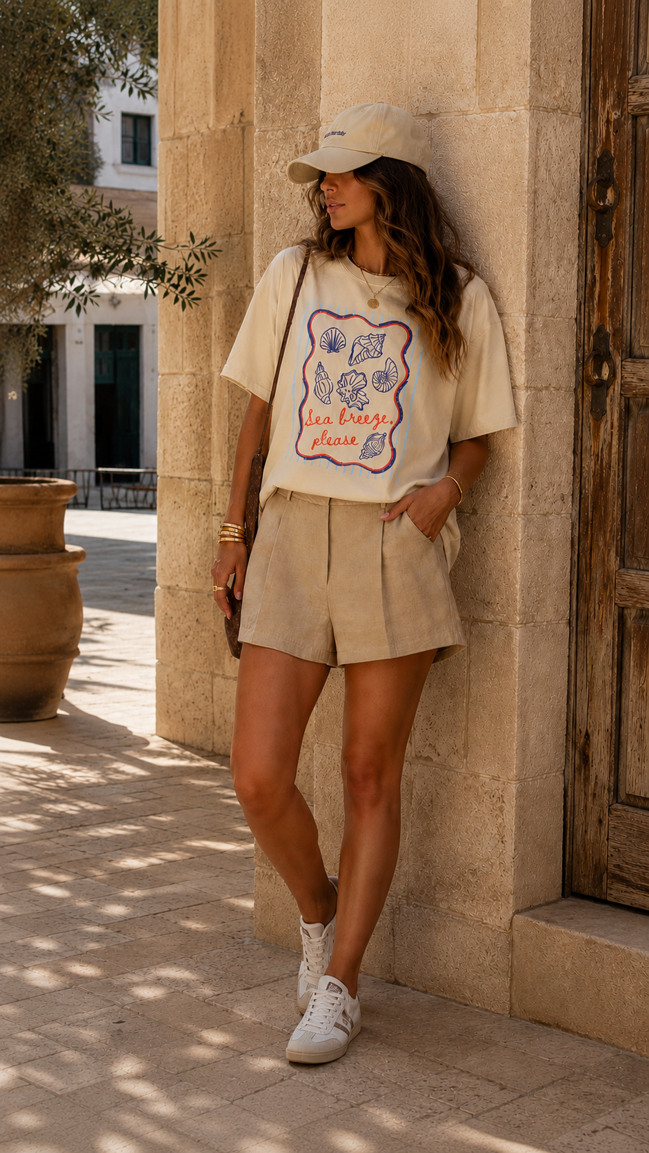 KARLY LINEN SHORT (SAND)