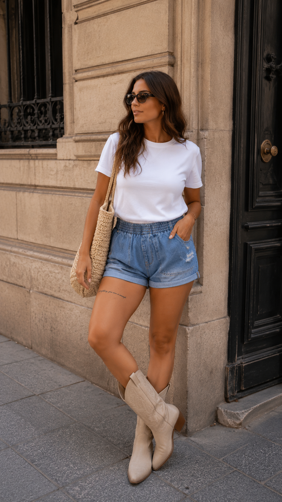 NEW TILA JEAN SHORTS