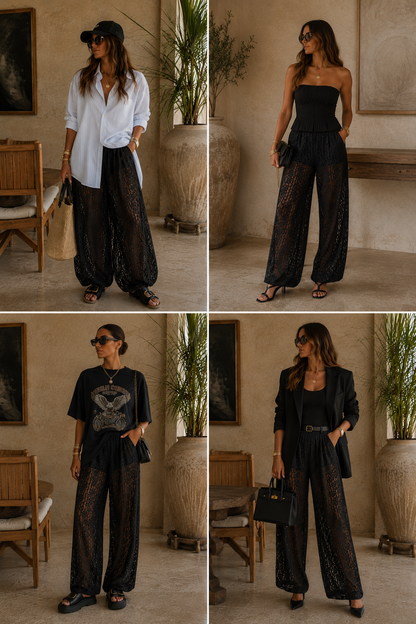 ONLBEA LACE BALLOON PANTS JRS
