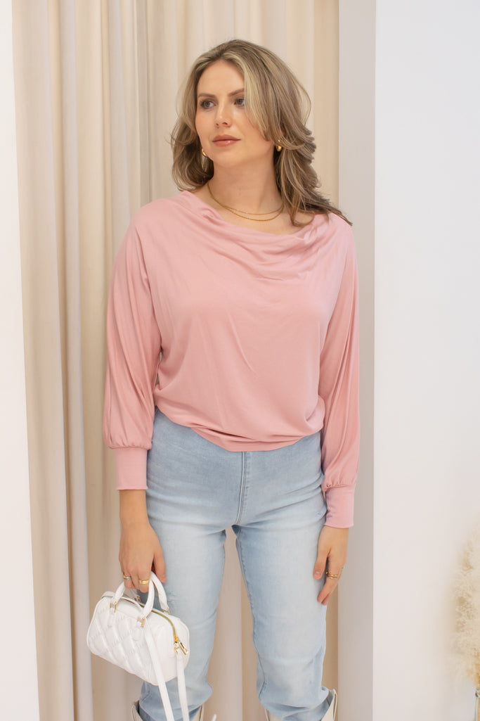 NEW MARISSA TOP ( DUSTY PINK)