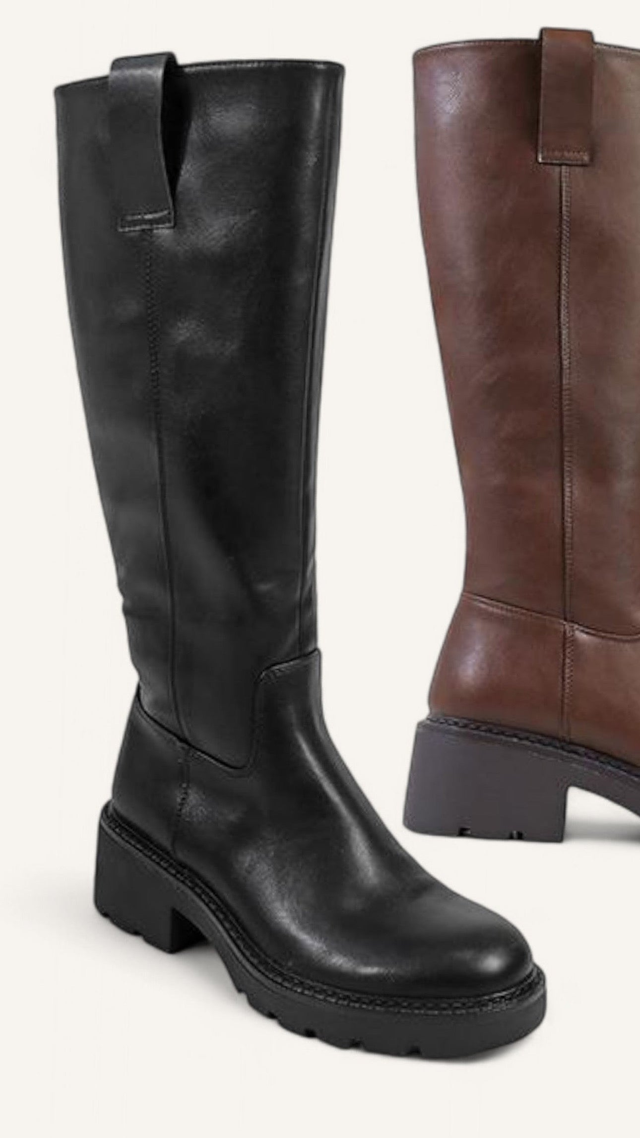 LINDSEY MID CALF BOOT (BLACK)