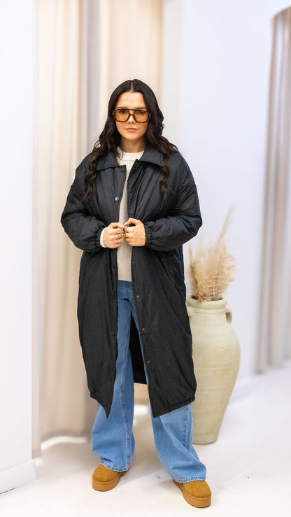 LONG COAT | BLACK