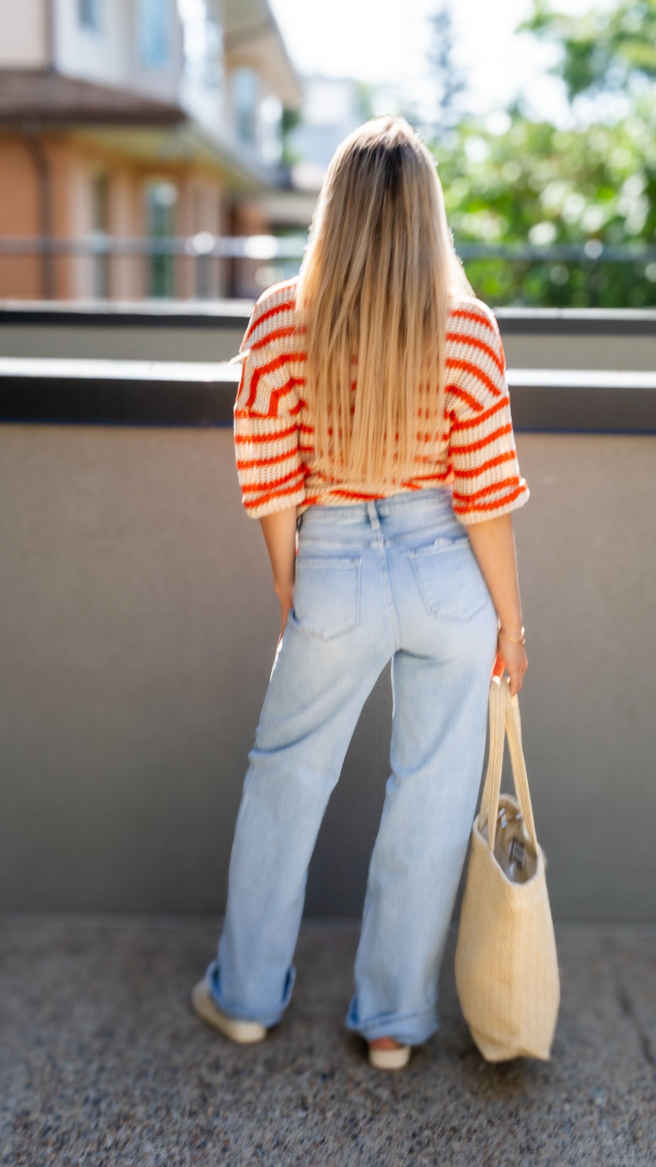 DYLAN WIDE LEG JEANS (LIGHT WASH)