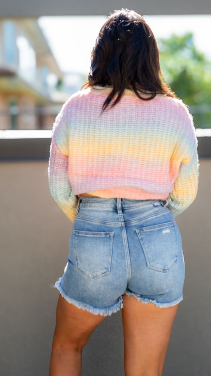 DISY RAINBOW KNIT SWEATER