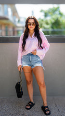 RAYA DENIM SHORTS | BEST SELLER