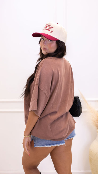 NEW JENNA OVERSIZED T-SHIRT