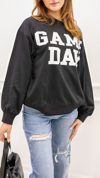 GAMEDAY SWEATSHIRT (BLACK)
