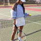 NEW SERENA TENNIS SKORT (WHITE & BLACK)