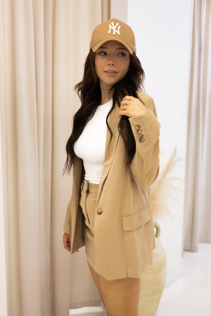NEW BEAU SKIRT (NUDE)