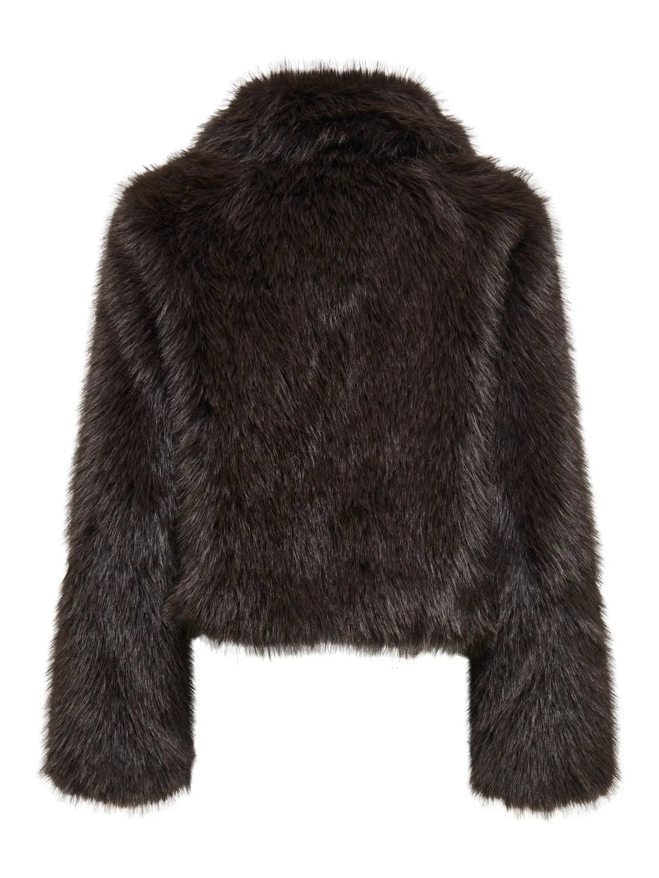 MANNY FAUX FUR (DARK BROWN) ONLY