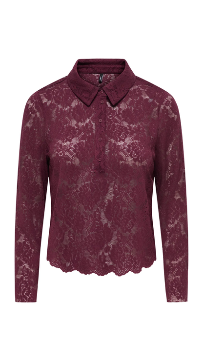 ONLIDA LACE TOP