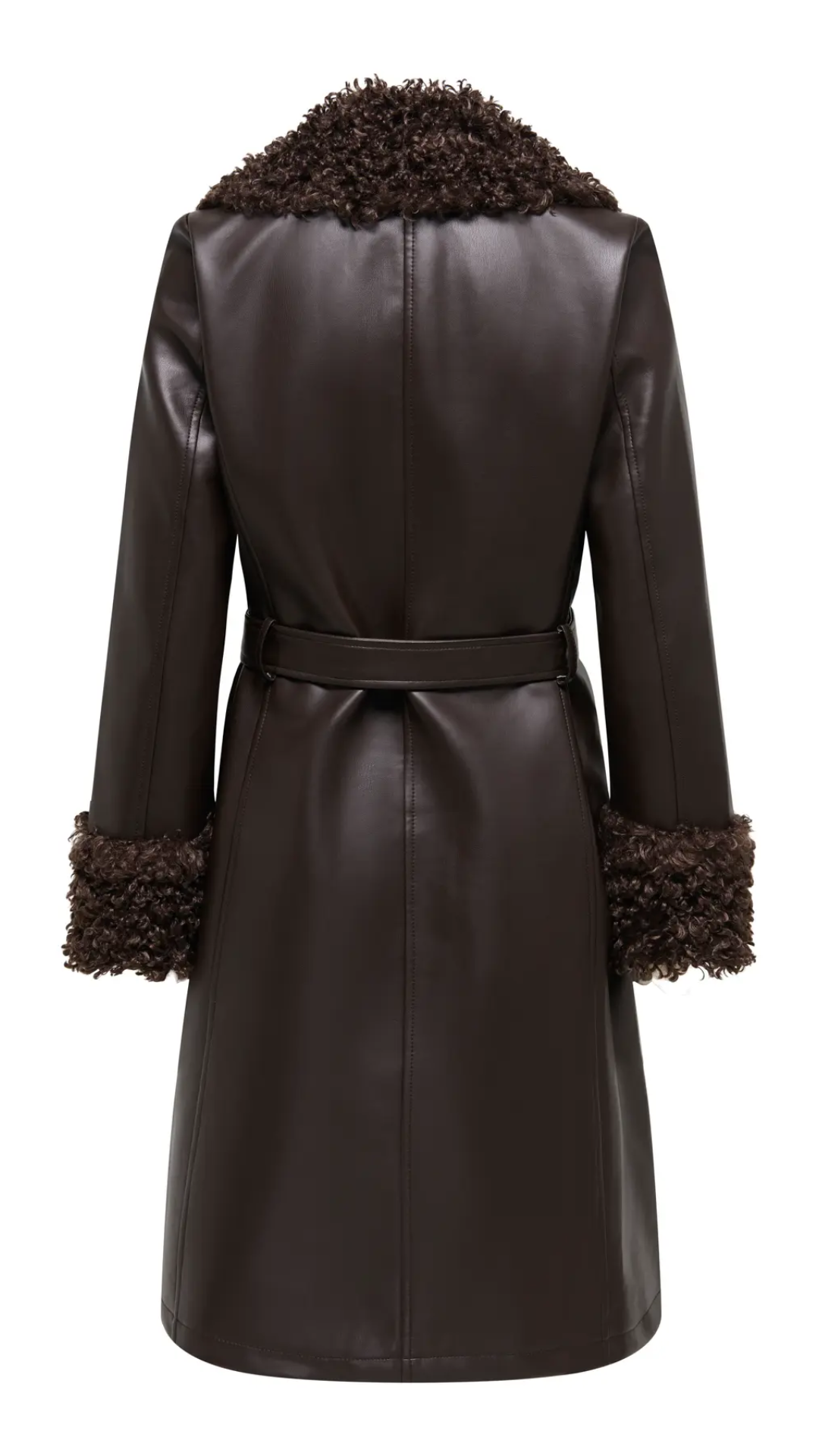 ONLMARLEE FAUX LEATHER FUR JACKET OTW