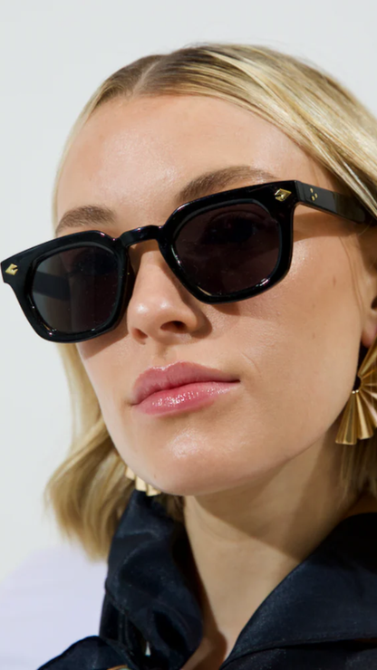 QUINN SUNGLASSES  (BLACK)