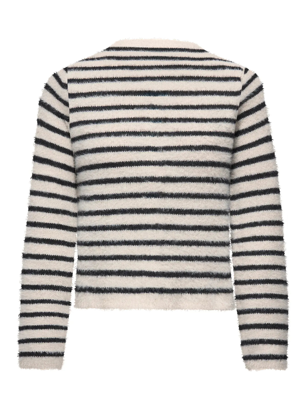 KERRY PIUMO BUTTON STRIPED CARDIGAN  | ONLY