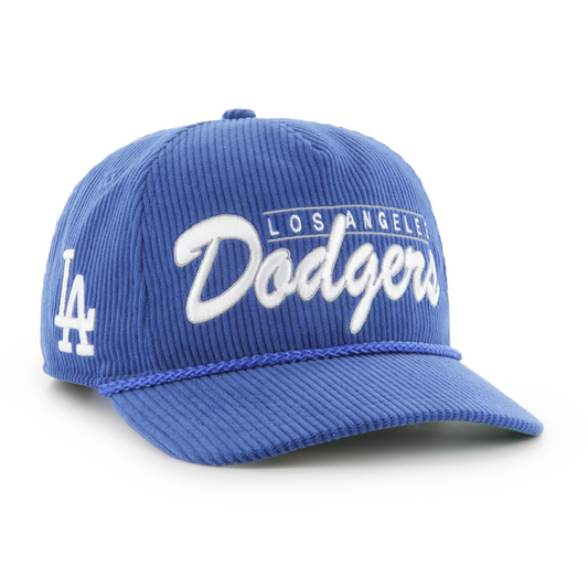 NEW 47' LA DODGERS CLEAN UP HAT CORDUROY (BLUE)