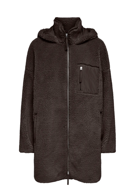 SASCHA SHERPA JACKET (ONLY) | BROWN